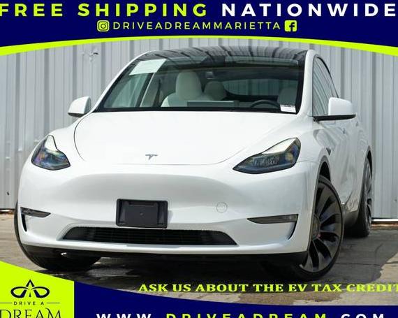 TESLA MODEL Y 2023 7SAYGDEF1PF829743 image